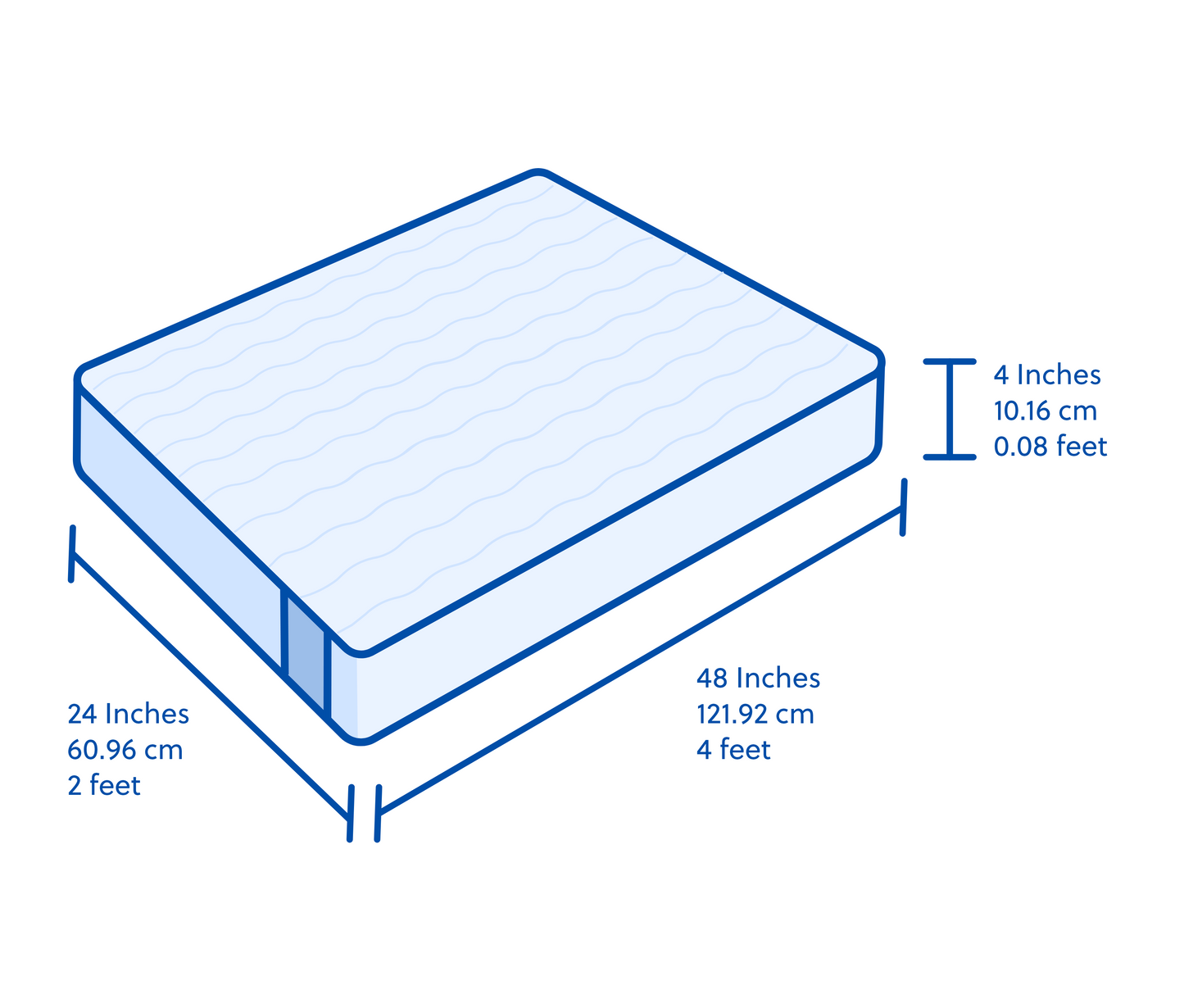 Flo mattress 4inch