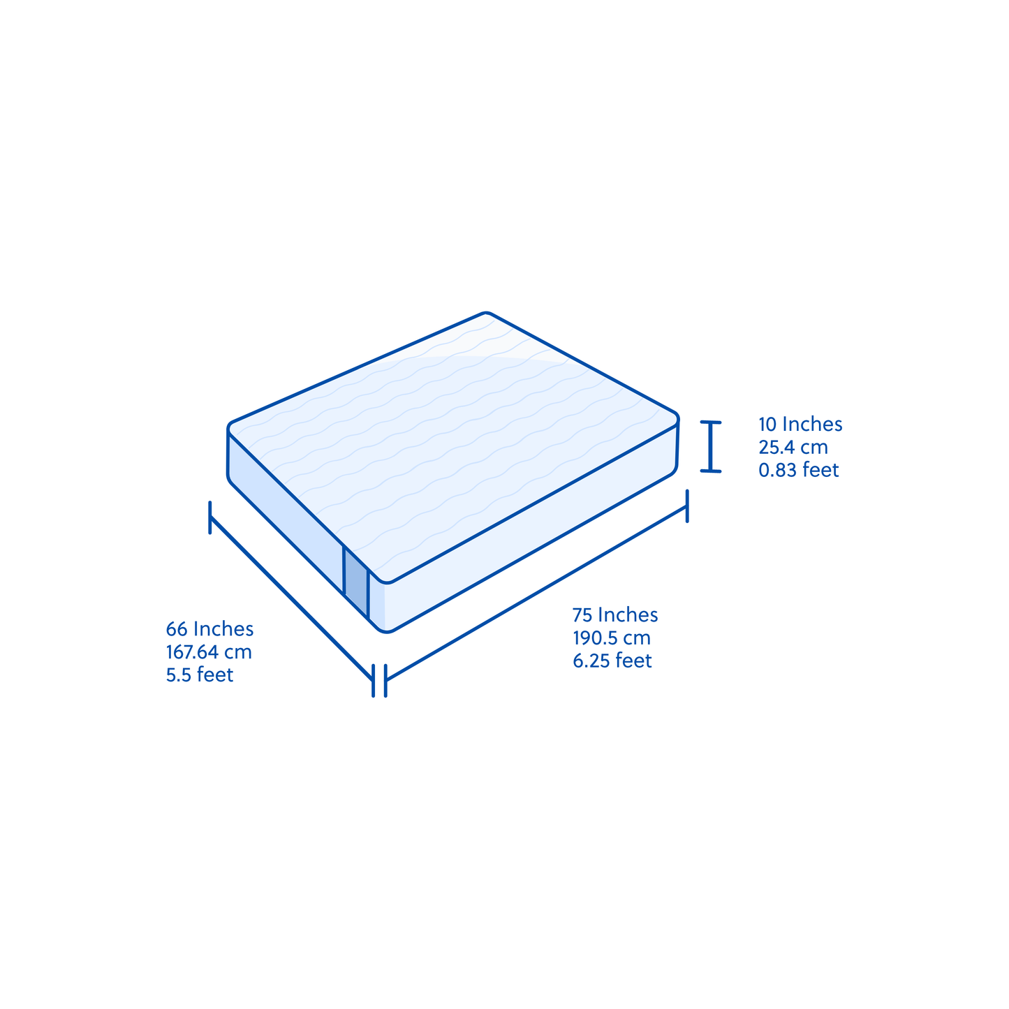 Flo Mattress 10inch Ortho