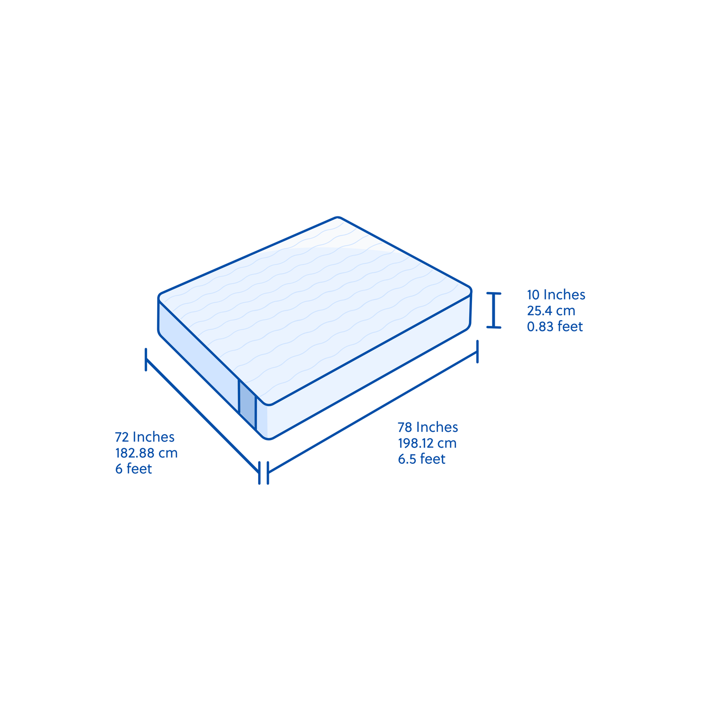 Flo Mattress 10inch Ortho