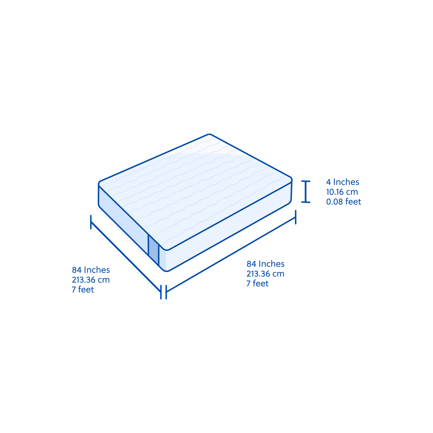 Flo mattress 4inch